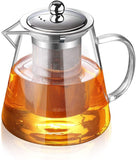 600ml Glass Teapot with Stainless Steel Infuser