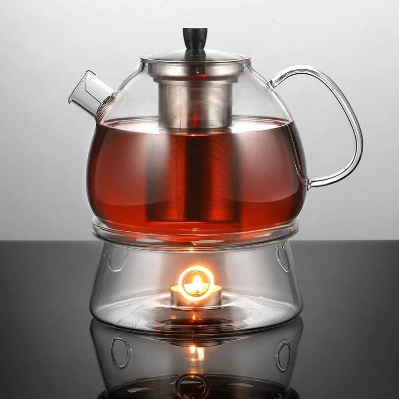 1500ml Glass Teapot with Stainless Steel Infuser