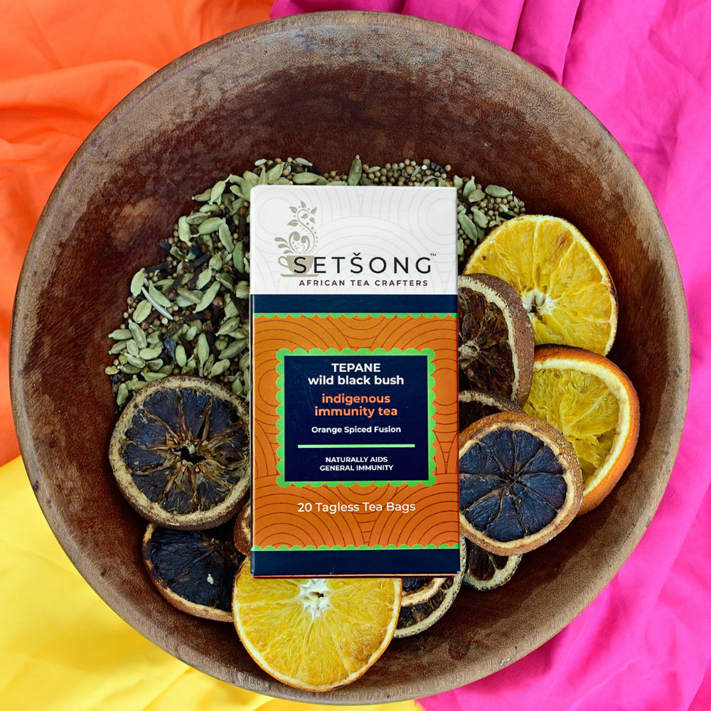 Tepane Tea Immunity Tea – Tepane Black Bush Tea | Orange Spiced Fusion