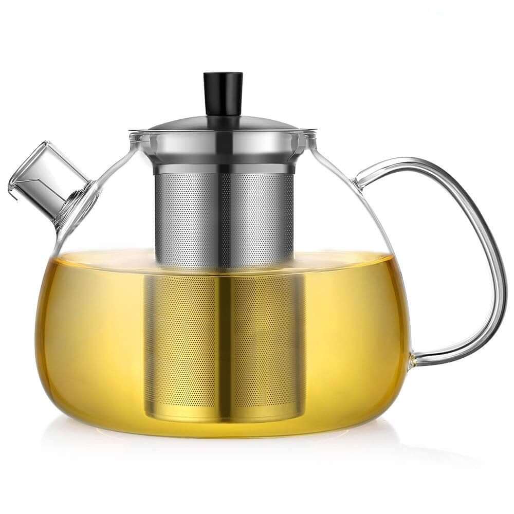 1500ml Glass Teapot with Stainless Steel Infuser